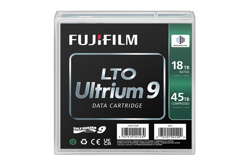 Fujifilm Launches LTO Ultrium9 Data Cartridge