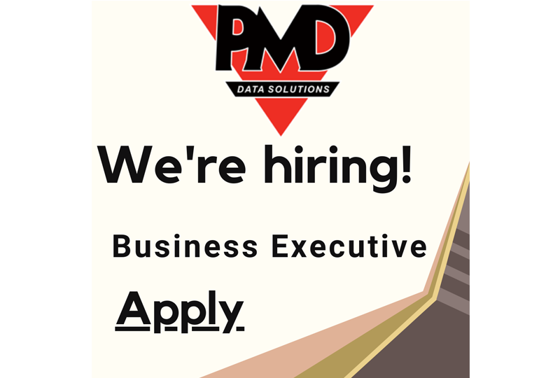 PMD are looking for a Business Executive, could this be you?!
